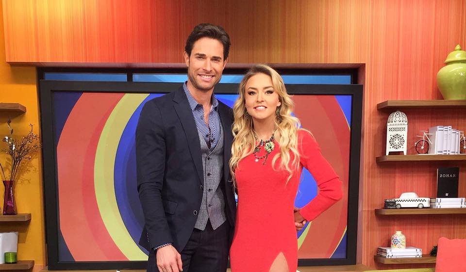 Angelique Boyer y Sebastián Rulli invitados en el Programa Hoy